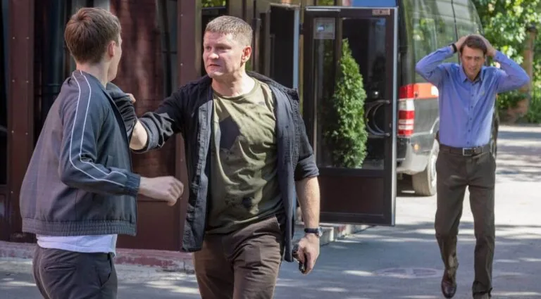 Момент из трейлера сериала Первый отдел